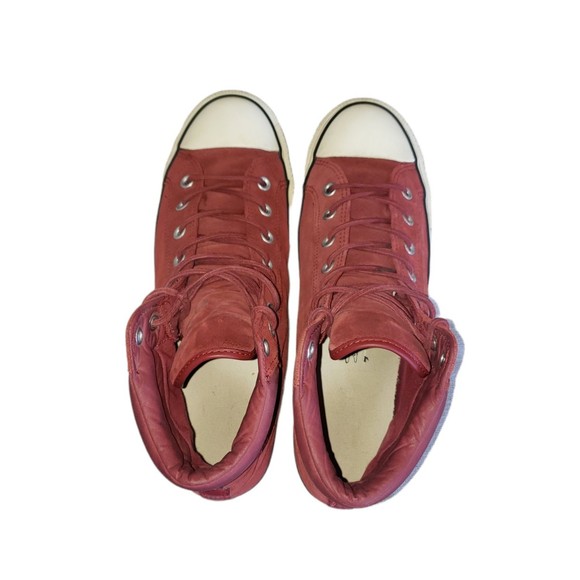 Converse Chuck Taylor All Star PC BOOT HI Red Suede Sneaker 1536773Men\'s Sz 11.5 main image 6
